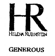 HR HELENA RUBINSTEIN GENEROUS