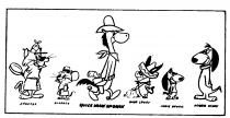 SNOOPER BLABBER QUICK DRAW McGRAW DADA LOOBY AUGIE DOGGIE DOGGIE DADDY