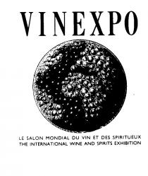 VINEXPO LE SALON MONDIAL DU VIN ET DES SPIRITUEUX THE INTERNATIONAL WINE AND SPIRITS EXHIBITION