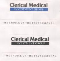 Clerical Medical INVESTMENT GROUP THE CHOICE OF THE PROFESSIONAL