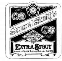 Samuel Smith's EXTRA STOUT Brewed at The Old Brewery Tadcaster Est.1758