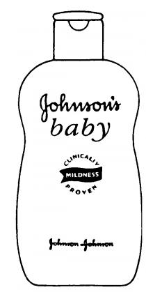 Johnson's baby CLINICALLY MILDNESS PROVEN Johnson & Johnson