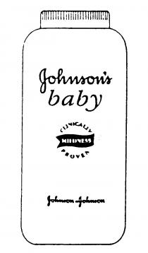 Johnson's baby CLINICALLY MILDNESS PROVEN Johnson & Johnson