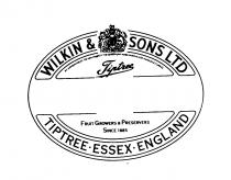 WILKIN & SONS LTD Tiptree TIPTREE ESSEX ENGLAND