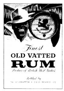 Finest OLD VATTED RUM.