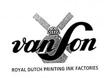 van son ROYAL DUTCH PRINTING INK FACTORIES