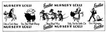 Santus NURSERY LOLLI Ride A Cock Horse, Baa, Baa, Black Sheep, Three Blind Mice, Polly Put The Kettle On, Dick Whittington.