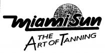 Miami Sun THE ART OF TANNING