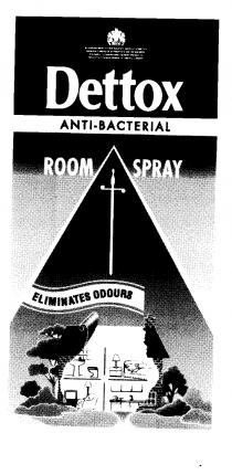 Dettox ANTI-BACTERIAL ROOM SPRAY ELIMINATES ODOURS Fresh Scent