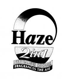 Haze 2in1 NEUTRALISES ODOURS FRAGRANCES THE AIR