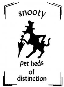 snooty pet beds of distinction