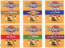 Pedigree chum WITH CHICKEN Developed with vets. Top breeders recommend it.