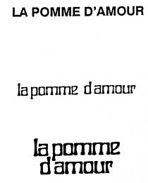 LA POMME D'AMOUR