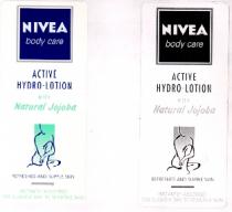 NIVEA body care ACTIVE HYDRO-LOTION WITH Natural Jojoba