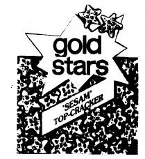 gold stars 'SESAM' TOP-CRACKER