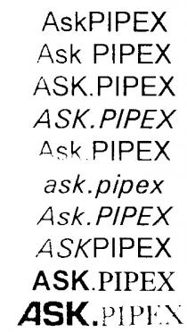 Ask.PIPEX