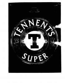 TENNENT'S SUPER BREWERS OF QUALITY LAGERS SINCE 1885 T S.vR. Tennent