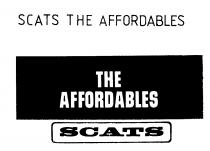 THE AFFORDABLES SCATS