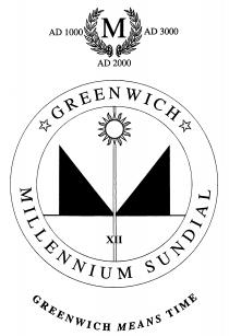 GREENWICH MILLENNIUM SUNDIAL GREENWICH MEANS TIME