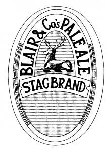 BLAIR & Co's PALE ALE STAG BRAND