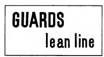 GUARDS lean line