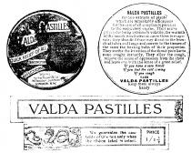 VALDA PASTILLES