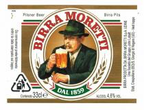 BIRRA MORETTI DAL 1859