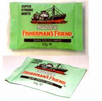 SUPER STRONG MINTS LOFTHOUSE'S FISHERMAN'S FRIEND SUPER STRONG MINTS