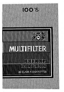 100´S MULTIFILTER PHILIP MORRIS 20 CLASS A CIGARETTES