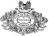 FLOR DE TABACOS DE PARTAGAS HABANA