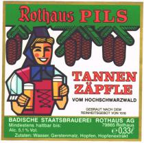 Rothaus PILS TANNEN ZÄPFLE