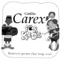 Cussons Carex FOR KIDS Removes germs that soap won't