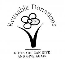 Reusable Donations GIFTS YOU CAN GIVE AND GIVE AGAIN