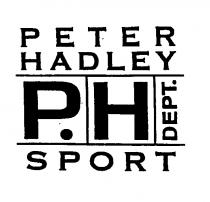 PETER HADLEY P.H DEPT. SPORT