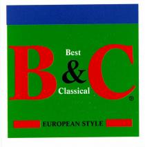 B & C Best Classical EUROPEAN STYLE