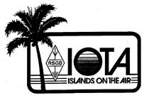 RSGB IOTA ISLANDS ON THE AIR