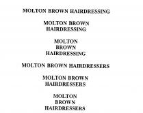 MOLTON BROWN HAIRDRESSERS