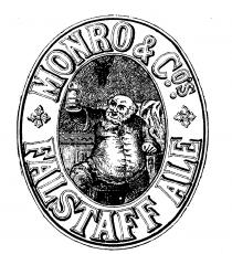 MONRO & CO'S FALSTAFF ALE