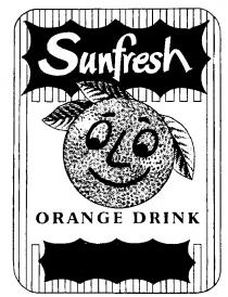 SUNFRESH ORANGE DRINK