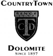 COUNTRY TOWN DOLOMITE CTD SINCE 1897