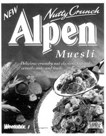 NEW Nutty Crunch Alpen Muesli Weetabix