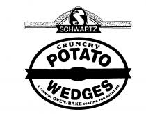 SCHWARTZ CRUNCHY POTATO WEDGES