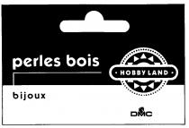 perles bois bijoux HOBBY LAND DMC