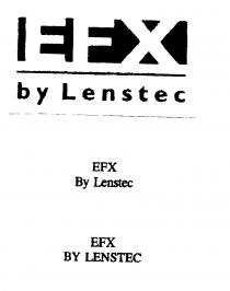 EFX BY LENSTEC