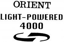 ORIENT LIGHT-POWERED 4000