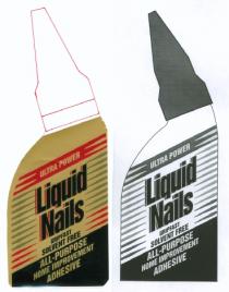 ULTRA POWER Liquid Nails GRIPFAST SOLVENT FREE ALL-PURPOSE HOME IMPROVEMENT ADHESIVE