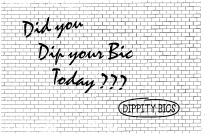 Did you Dip your Bic Today??? DIPPITY BICS