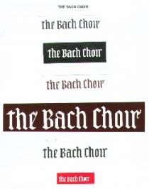 the Bach Choir