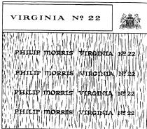 VIRGINIA No 22 PHILLIP MORRIS