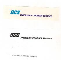 OCS OVERSEAS COURIER SERVICE